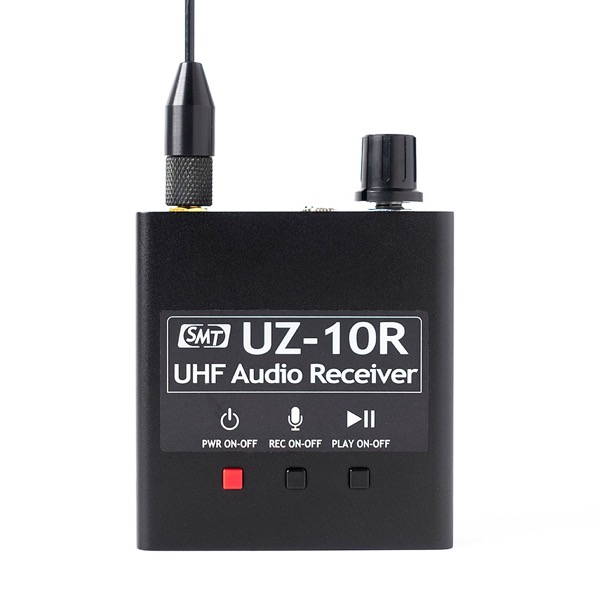 録音機能付　高性能　盗聴器専用UHF受信機（A・B・Cバンド専用） UZ-10R